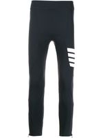 Thom Browne legging de compression à 4 bandes signature - Bleu