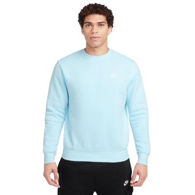 Nike Sportswear Club Fleece Crew Sweater Hemelsblauw Wit