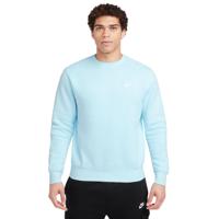 Nike Sportswear Club Fleece Crew Sweater Hemelsblauw Wit Nike Sportswear Club Fleece Crew Sweater Hemelsblauw Wit