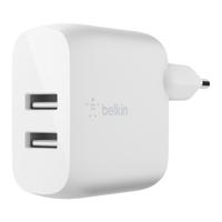 Belkin Dual USB-A Charger - 24W Oplader Wit
