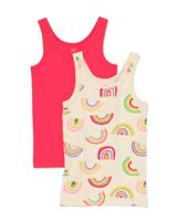 HEMA Kinderhemden Regenboog - 2 Stuks Multi (multi)