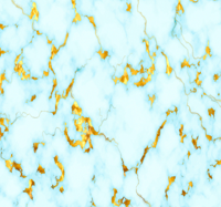 Behang marmer Blauw en goud marmer getextureerd