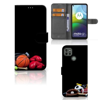 Motorola Moto G9 Power | Wallet Case | met Pasjes | Sports
