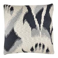 Malagoon Ikat Sierkussen 50 x 50 cm - Antraciet