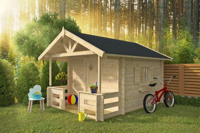 Speelhuisje Marii 235x310 cm- - Hout- Tuindeco