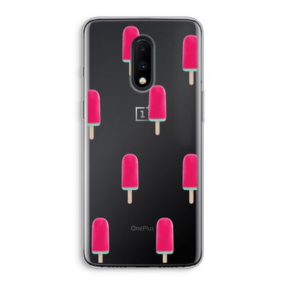 Waterijsje: OnePlus 7 Transparant Hoesje