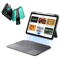 iPad Air 11" (M3) 2025 Flex-Tastaturhülle (abnehmbar) Schutzbundle - DE Layout -Dark Gray