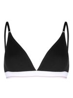 Alexander Wang brassière à logo en jacquard - Noir