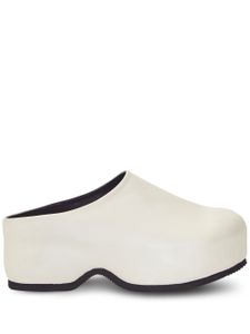 Proenza Schouler mules Forma à plateforme - Tons neutres