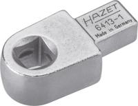 HAZET Houder insteekvierkant 6413-1 · 9 x 12 mm insteekvierkant massief · 3/8 inch (10 mm) vierkant hol · Lengte: 43,5 mm