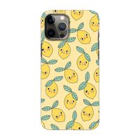 Citroenen: Volledig geprint iPhone 12 Hoesje