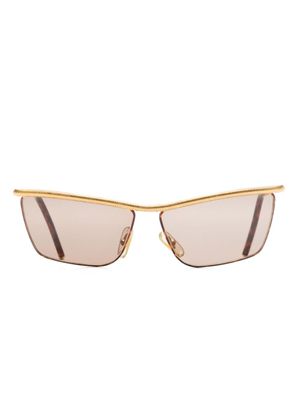 Gianfranco Ferré Pre-Owned lunettes de soleil GFF32 (années 1990) - Or