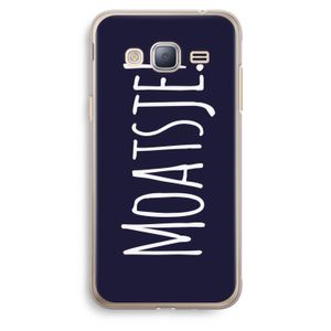 Moatsje!: Samsung Galaxy J3 (2016) Transparant Hoesje