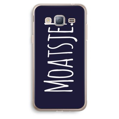 Moatsje!: Samsung Galaxy J3 (2016) Transparant Hoesje