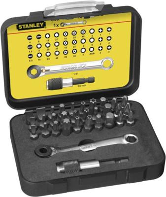Stanley FatMax bitset met ratelsleutel 32-delig 1-13-905