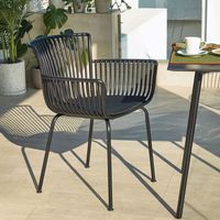 Kave Home Tuinstoel 'Surpika', kleur Zwart
