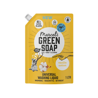 Marcels Green Soap Wasmiddel Kleur Vanilla Cotton Navulling 1 liter