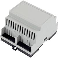 Hammond Electronics DIN-rail-behuizing 90 x 70 x 58 Polycarbonaat Lichtgrijs 1 stuk(s) - thumbnail