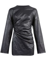 RTA robe Shauna à fronces - Noir