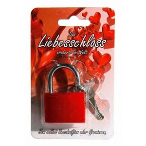 Rood liefdesslot 3,8 cm