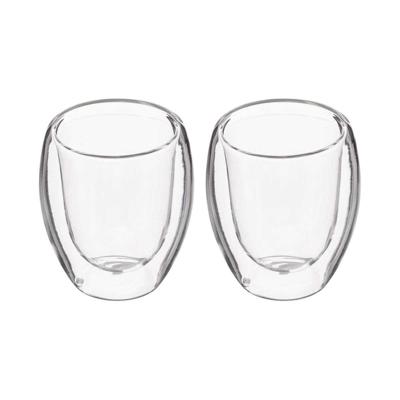 Set van koffiekopjes Secret de Gourmet Transparant Kristal 70 ml