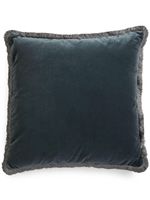 Soho Home coussin en coton 65x65cm à design carré - Bleu