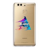Abstract Spectrum: Huawei P9 Transparant Hoesje
