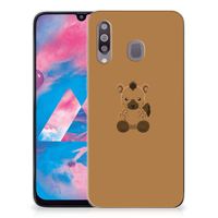 Samsung Galaxy M30 Telefoonhoesje met Naam Baby Hyena - thumbnail