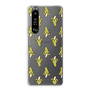 Bananas: Sony Xperia 1 III Transparant Hoesje