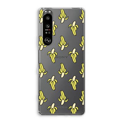 Bananas: Sony Xperia 1 III Transparant Hoesje