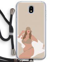 One of a kind: Samsung Galaxy J5 (2017) Transparant Hoesje met koord