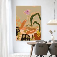Urban Cotton Wandkleed 'The Power Of One' 110 x 145cm in Frame - black Urban Cotton Wandkleed 'The Power Of One' 110 x 145cm in Frame - black
