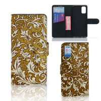 Wallet Case Samsung Galaxy A41 Barok Goud - thumbnail