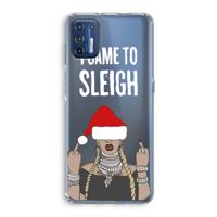 Came To Sleigh: Motorola Moto G9 Plus Transparant Hoesje - thumbnail