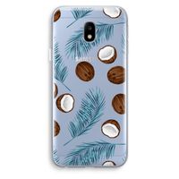 Kokosnoot roze: Samsung Galaxy J3 (2017) Transparant Hoesje