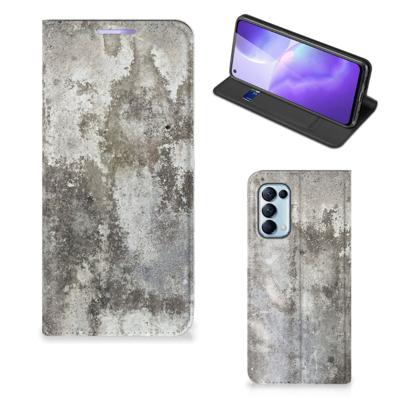 OPPO Find X3 Lite | Standcase | Beton Print