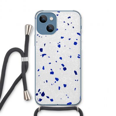 Terrazzo N°5: iPhone 13 Transparant Hoesje met koord