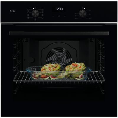 AEGTU5AB21FSB Inbouw oven Zwart