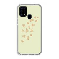 Falling Leaves: Samsung Galaxy M31 Transparant Hoesje - thumbnail