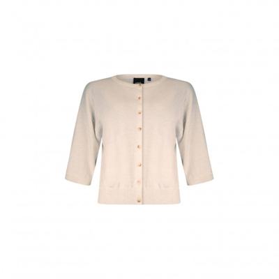 Poools - Wit | Dames | Vest | Wit | 46 | regular | Kamst mode