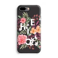 Hello in flowers: iPhone 7 Plus Tough Case