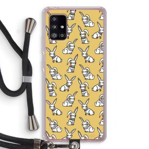 Haas: Samsung Galaxy A51 5G Transparant Hoesje met koord