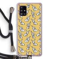 Haas: Samsung Galaxy A51 5G Transparant Hoesje met koord