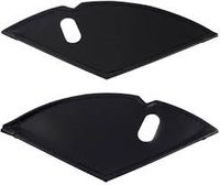 Jasbeschermer 26 inch lakdoek mat zwart