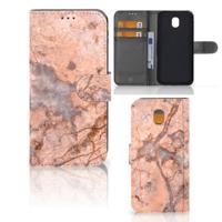 Samsung Galaxy J5 2017 | Bookcase | Marmer Oranje
