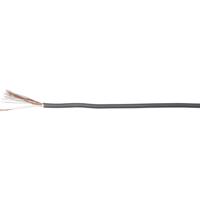 BKL Electronic 1106005 Audiokabel 1 x 0.1 mm² Zwart per meter