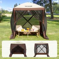 VEVOR tuintent opvouwbare paviljoen partytent pop-up tent 4 personen 1,83x1,83x2,1m