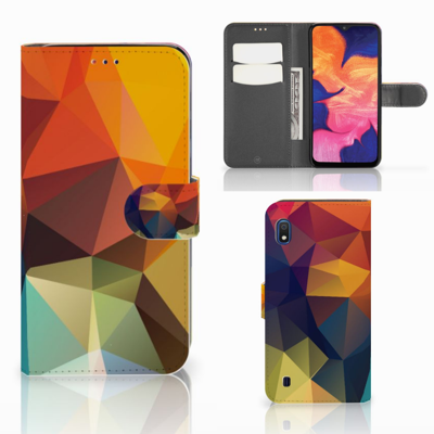 Samsung Galaxy A10 | Book Case | Polygon Color