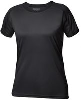 SALE! Clique 029339 Premium Active Dames T-Shirt - Zwart - Maat XL/42 - thumbnail