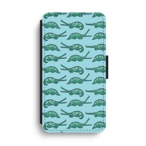 Kroko: iPhone XS Max Flip Hoesje